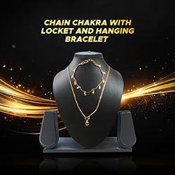 Chain Chakra With Locket And Hanging Bracelet